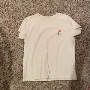 Women’s white Roxy small tee shirt